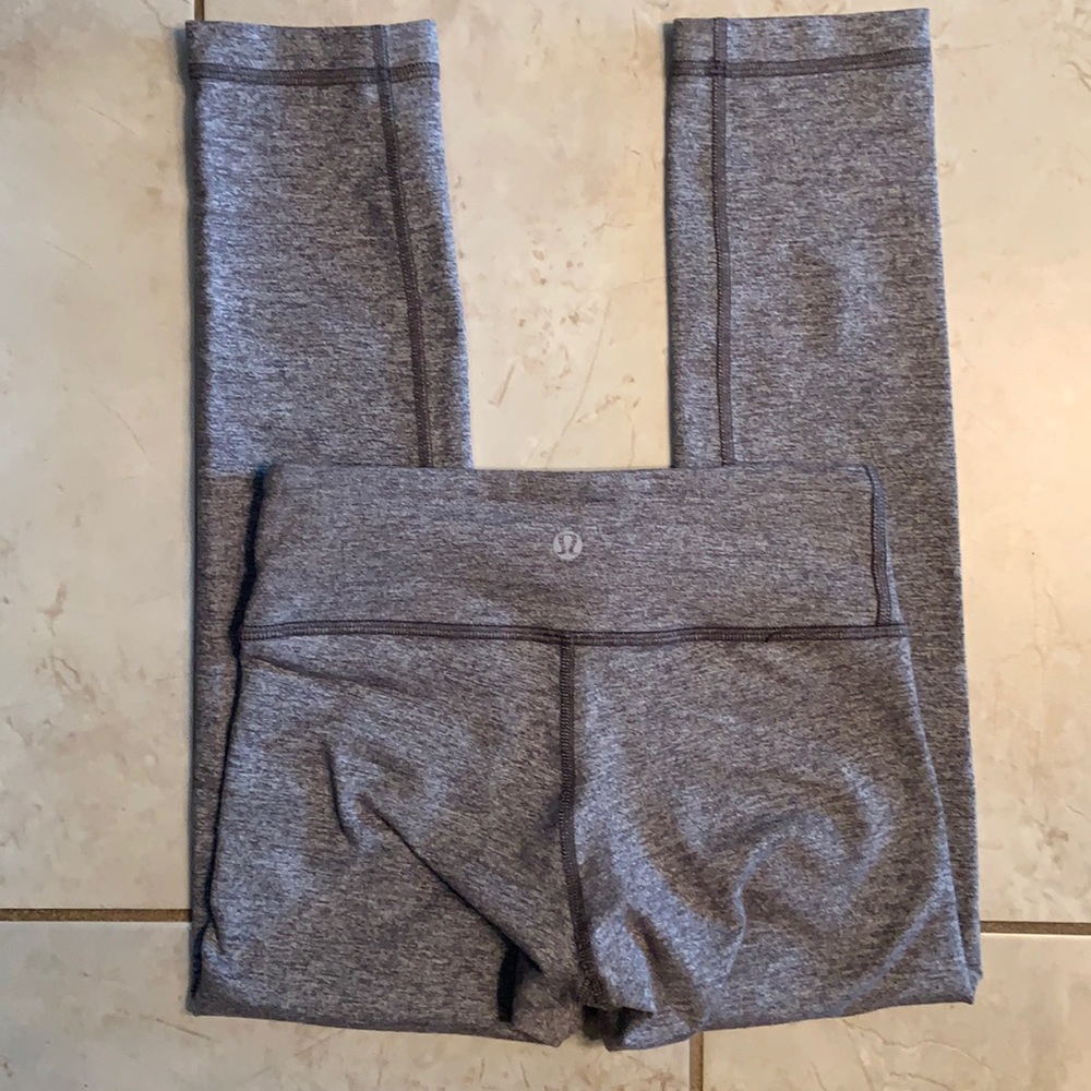 Lululemon Crop Leggings - Gray